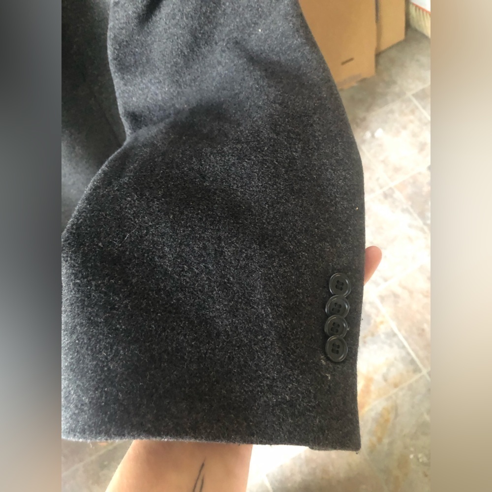 YVES SAINT LAURENT Milano Italian Wool Cashmere Blazer Coat - Picture 5 of 8